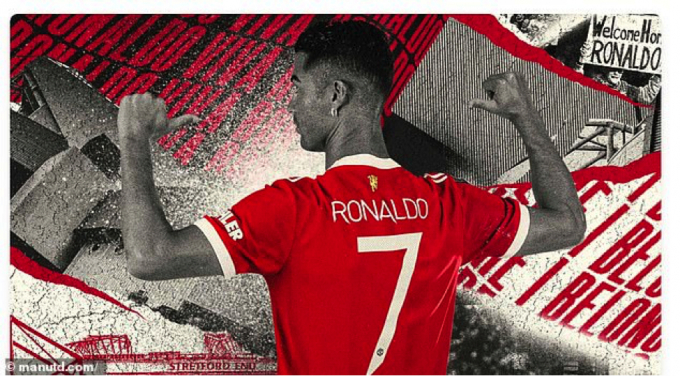 CHÍNH THỨC Man Utd công bố chữ ký Cristiano Ronaldo  Bóng Đá