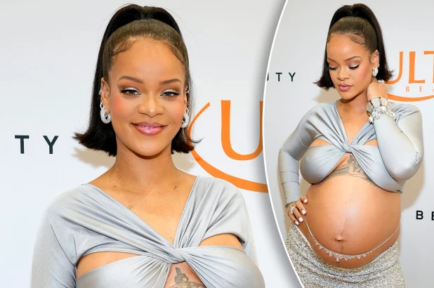 Thời trang mang bầu của Rihanna và các sao nữ ngày càng táo bạo