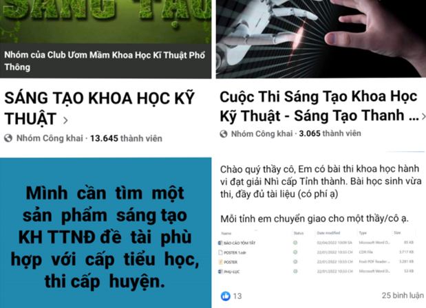 san pham sang tao khoa hoc ky thuat duoc bay ban tran lan tren mang xa hoi hinh 1