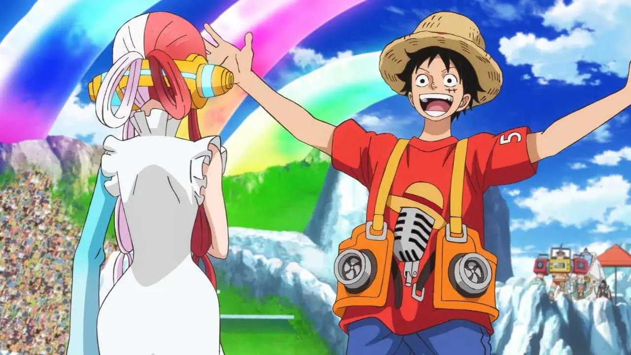 Đến với One Piece Film Red, bạn sẽ được tận hưởng cảm giác phiêu lưu đích thực cùng những nhân vật yêu thích trong series One Piece.
