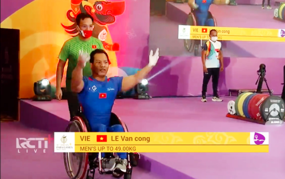 do cu le van cong bao ve thanh cong hcv cu ta asean para games 2022 hinh 1