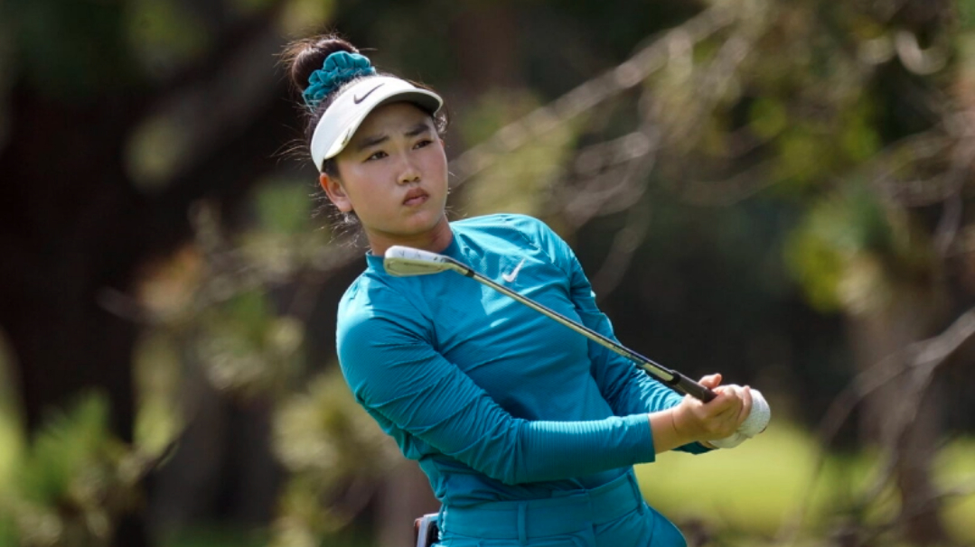 nu golfer than dong lucy li tam dan dau giai dana open hinh 1