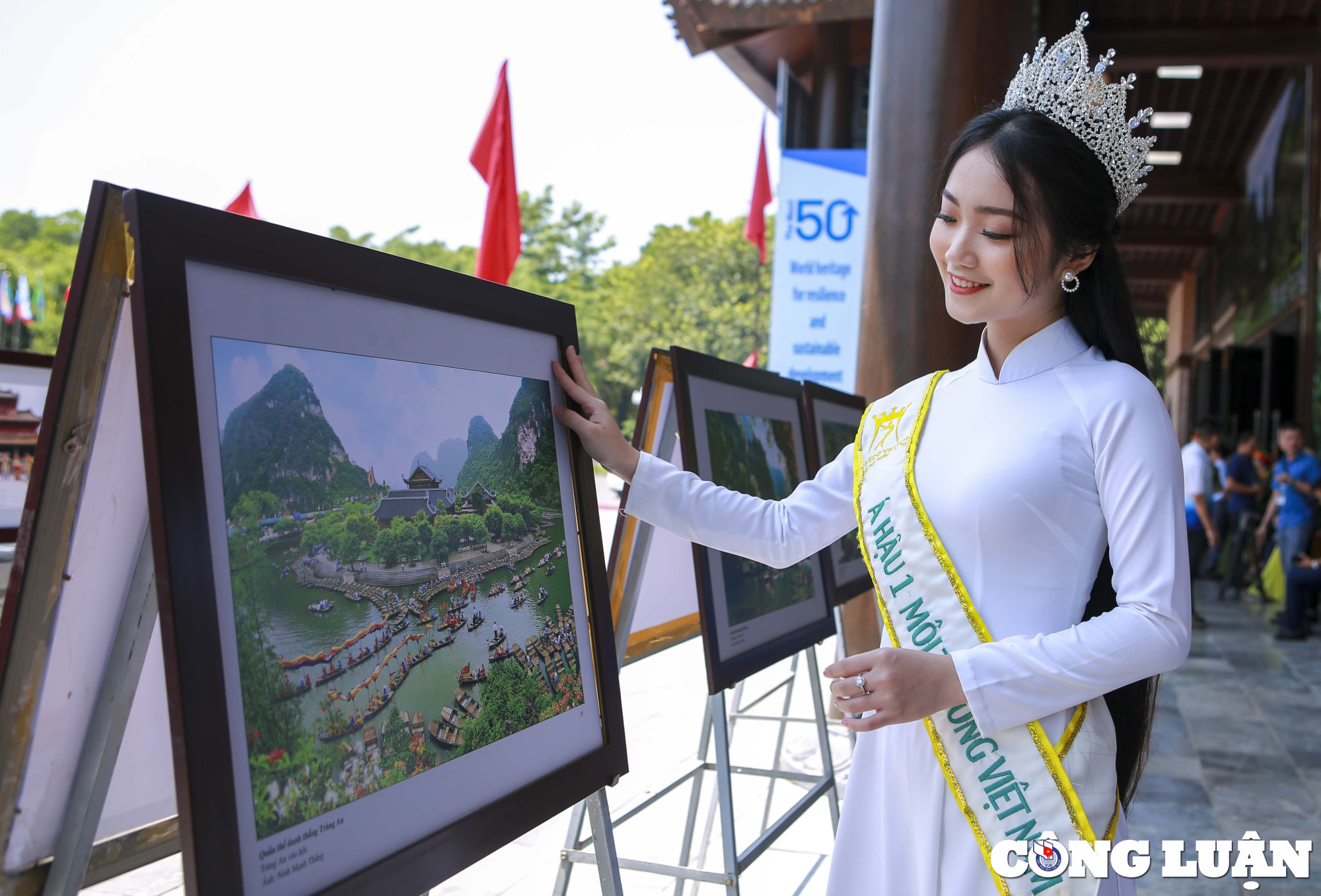 ninh binh tung bung ky niem 50 nam cong uoc unesco 1972 tai chua bai dinh hinh 5