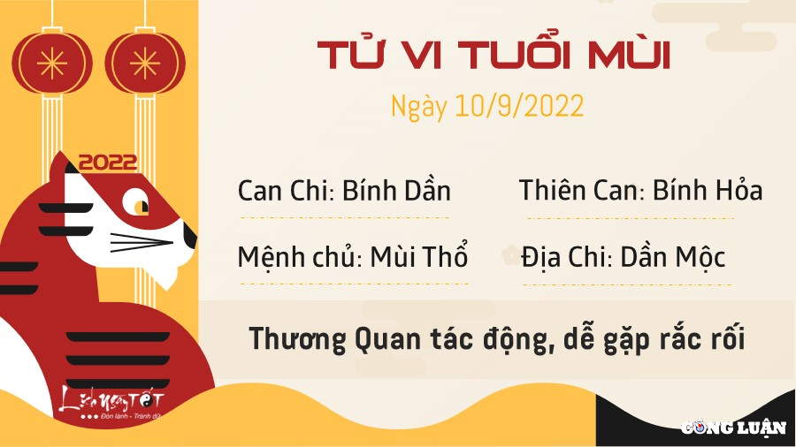 tu vi hom nay 10 9 2022 thu 7 ngay 15 8 am lich cua 12 con giap hinh 8