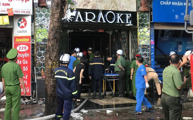 Vụ cháy quán karaoke khiến 3 cán bộ, chiến sĩ hy sinh