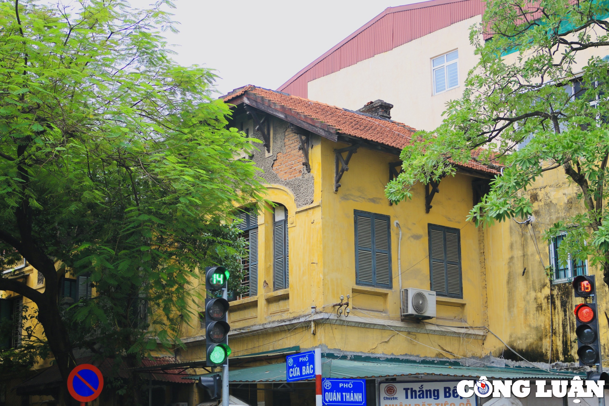 Biệt thự đẹp 2 tầng kiểu pháp diện tích 13,7mx15m tại Quảng Bình - BTP 0028