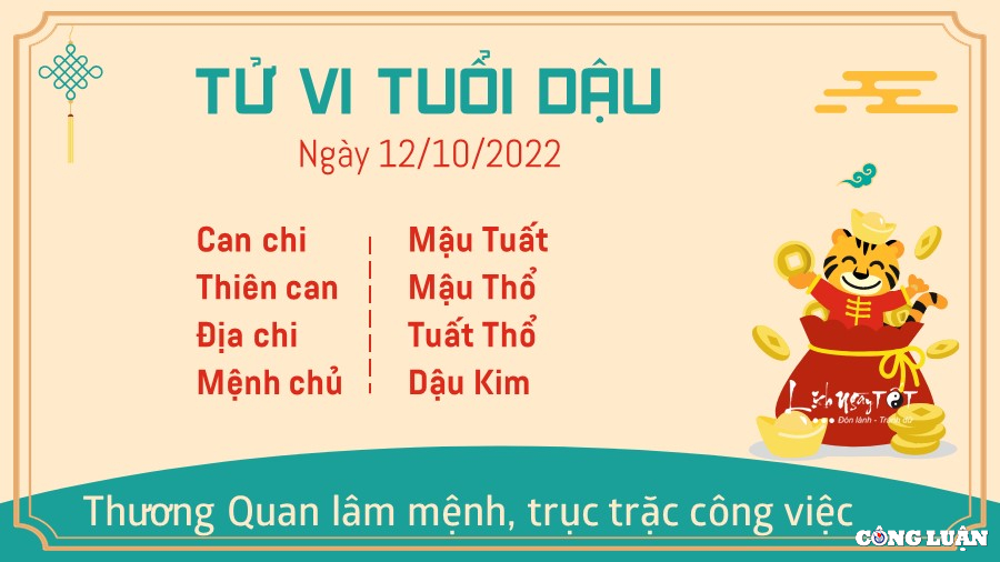 tu vi hom nay 12 10 2022 thu 4 ngay 17 9 am lich cua 12 con giap hinh 10