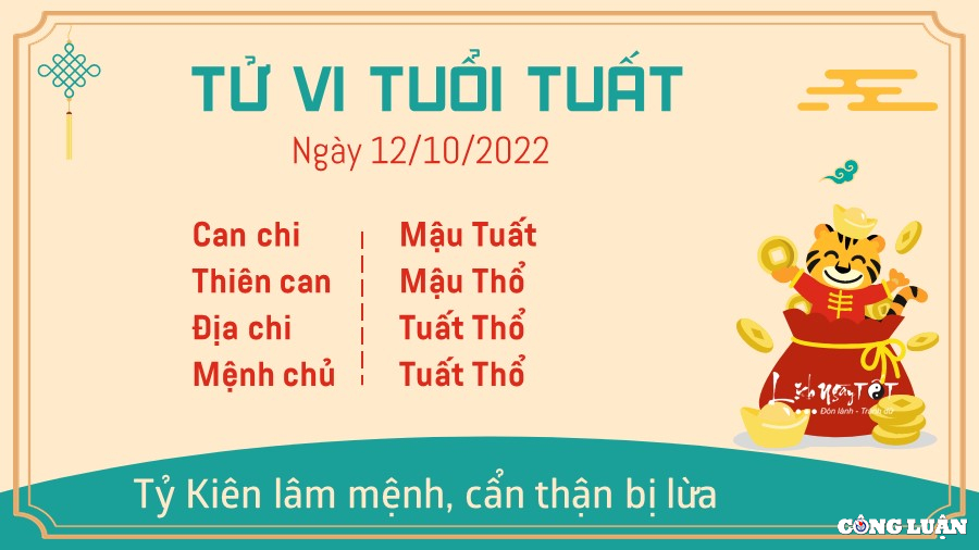 tu vi hom nay 12 10 2022 thu 4 ngay 17 9 am lich cua 12 con giap hinh 11