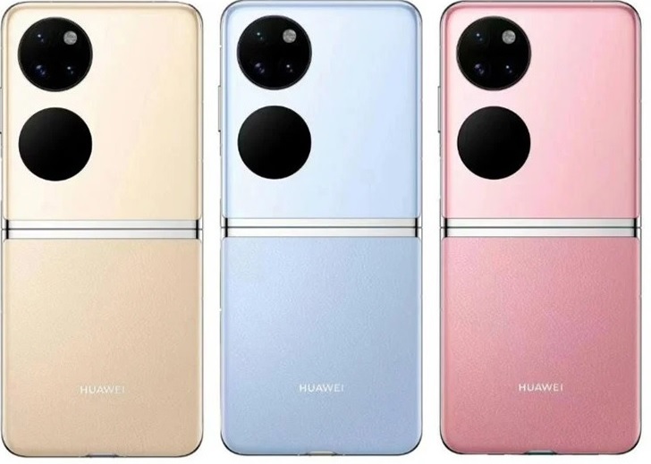 cac mau ao va hinh anh render cua huawei p50 pocket s hinh 2