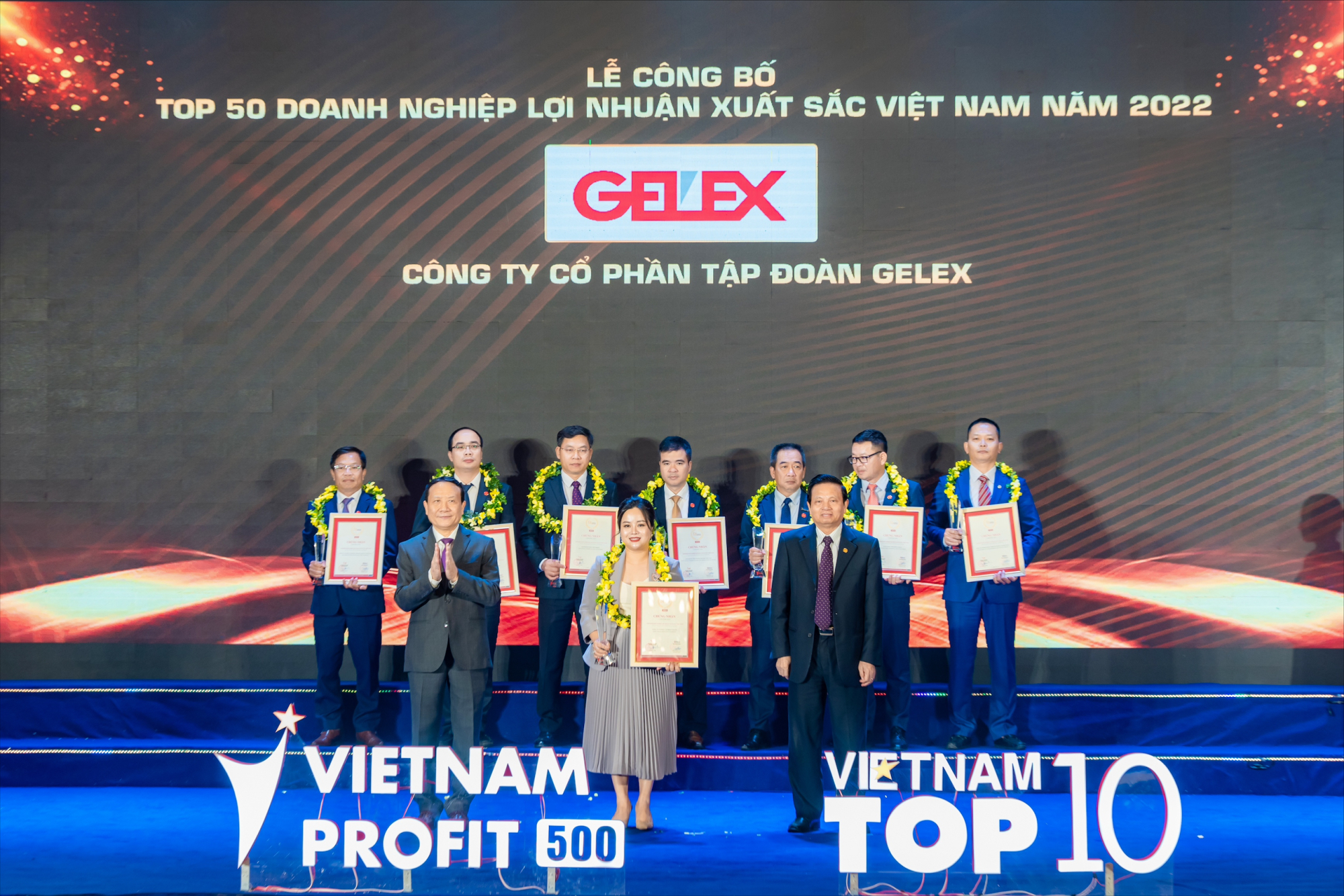 gelex lot top 50 doanh nghiep loi nhuan xuat sac nhat viet nam 2022 hinh 1