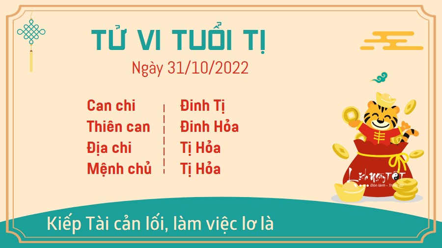 tu vi hom nay 31 10 2022 thu 2 ngay 7 10 am lich cua 12 con giap hinh 6