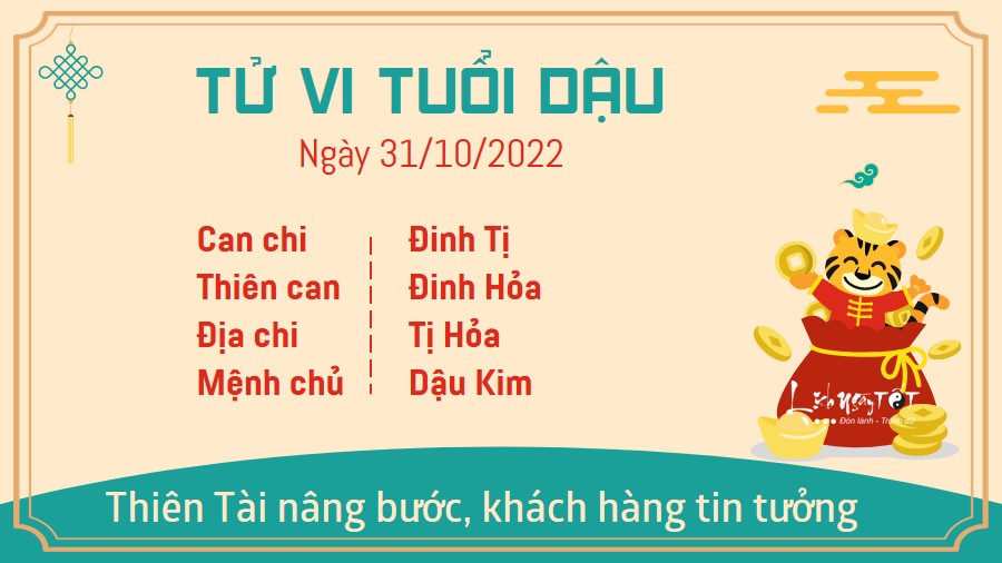 tu vi hom nay 31 10 2022 thu 2 ngay 7 10 am lich cua 12 con giap hinh 10