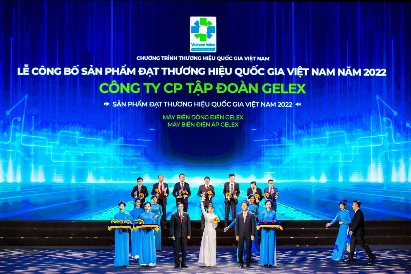 gelex va cac don vi thanh vien dat giai thuong thuong hieu quoc gia nam 2022 hinh 1