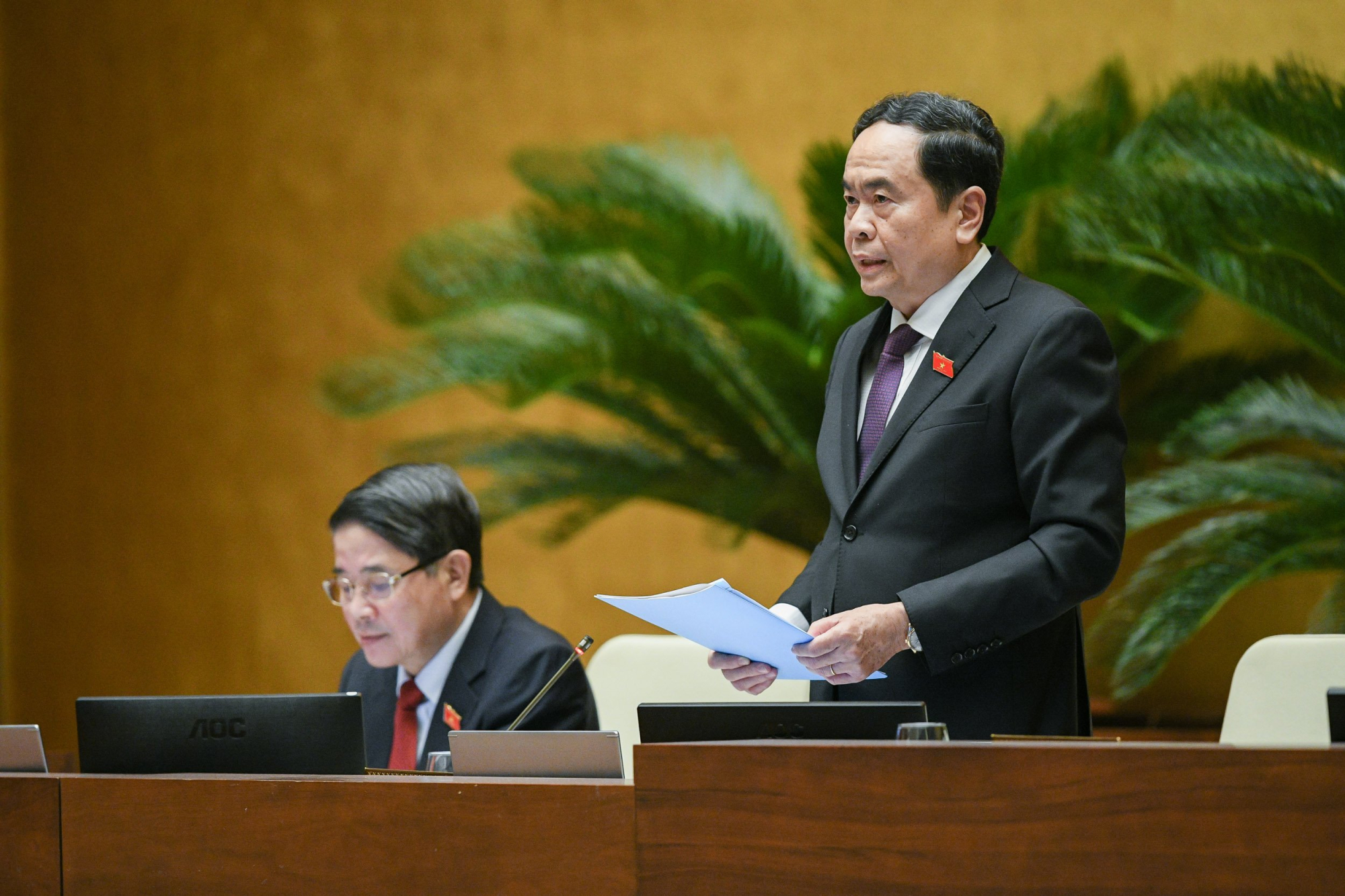 cac thanh vien chinh phu da tra loi truc tiep vao van de duoc chat van khong ne tranh hinh 1