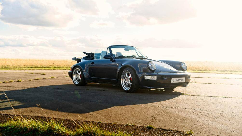 porsche 964 cabriolet duoc everrati ho bien thanh xe dien hinh 7