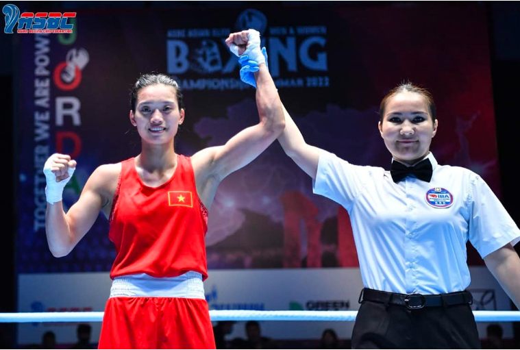 nguyen thi tam vo dich giai boxing chau a hinh 2