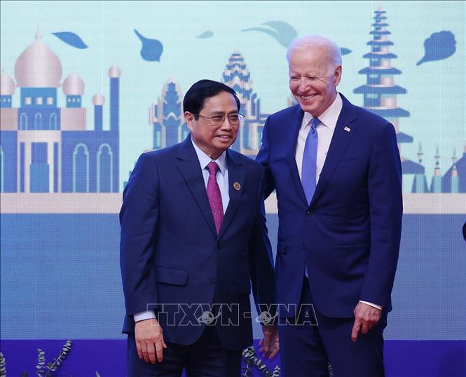 hoi nghi cap cao asean thu tuong pham minh chinh gap tong thong hoa ky joe biden hinh 1