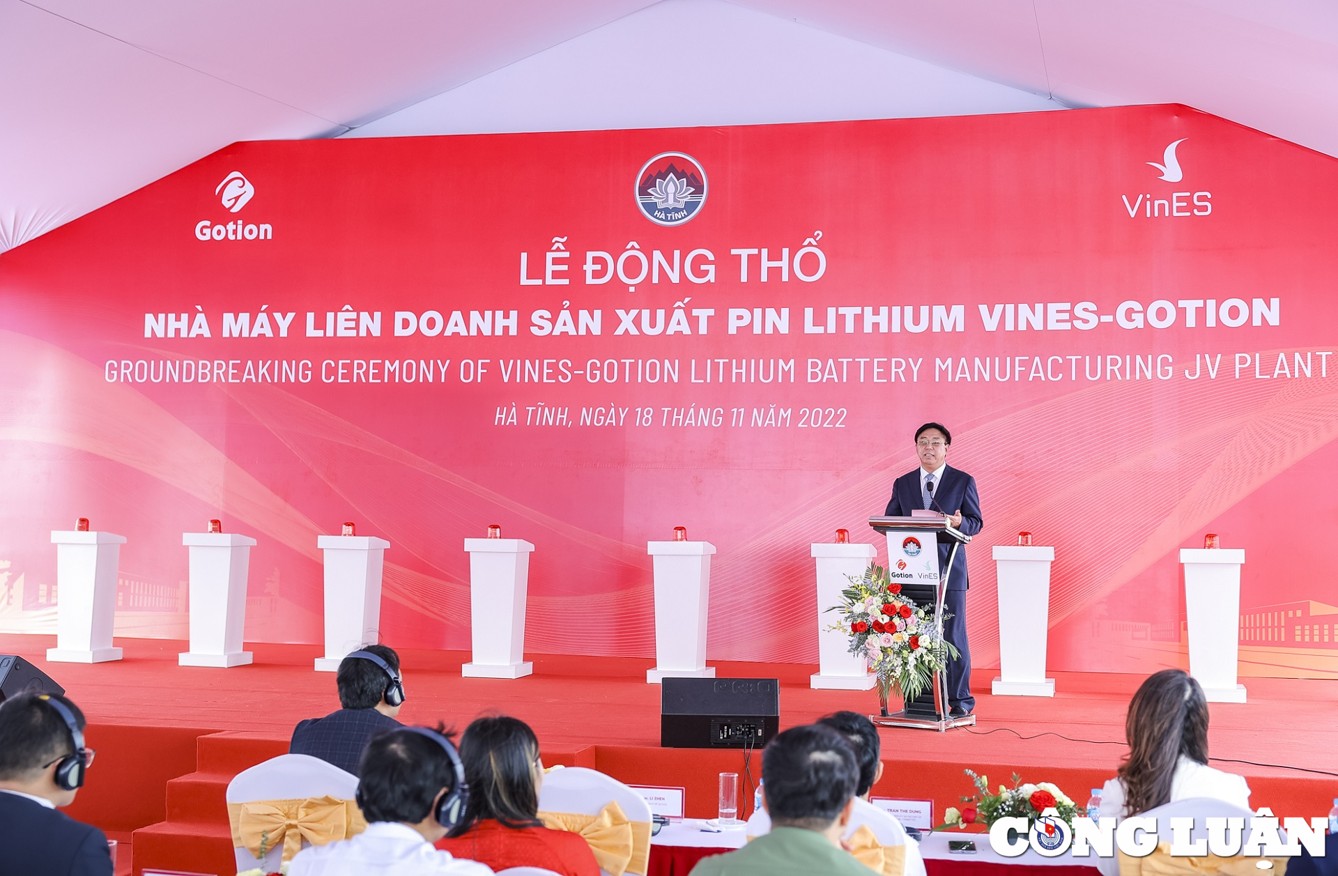 khoi cong nha may san xuat pin lithium 275 trieu usd tai ha tinh hinh 3