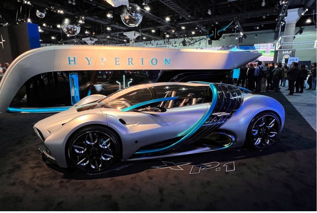 xe chay nang luong hydro ra mat tai los angeles auto show 2022 hinh 1