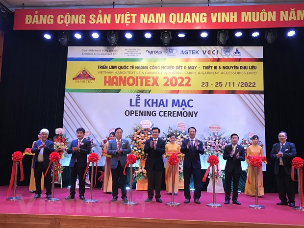 khai mac trien lam quoc te nganh cong nghiep det may  thiet bi nguyen phu lieu 2022 hinh 1