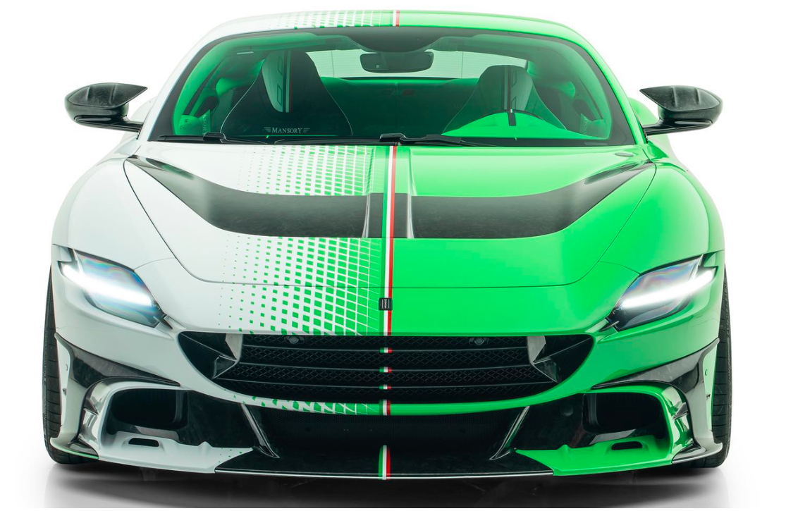 can canh ferrari roma mansory tempesta verde doc nhat the gioi hinh 3