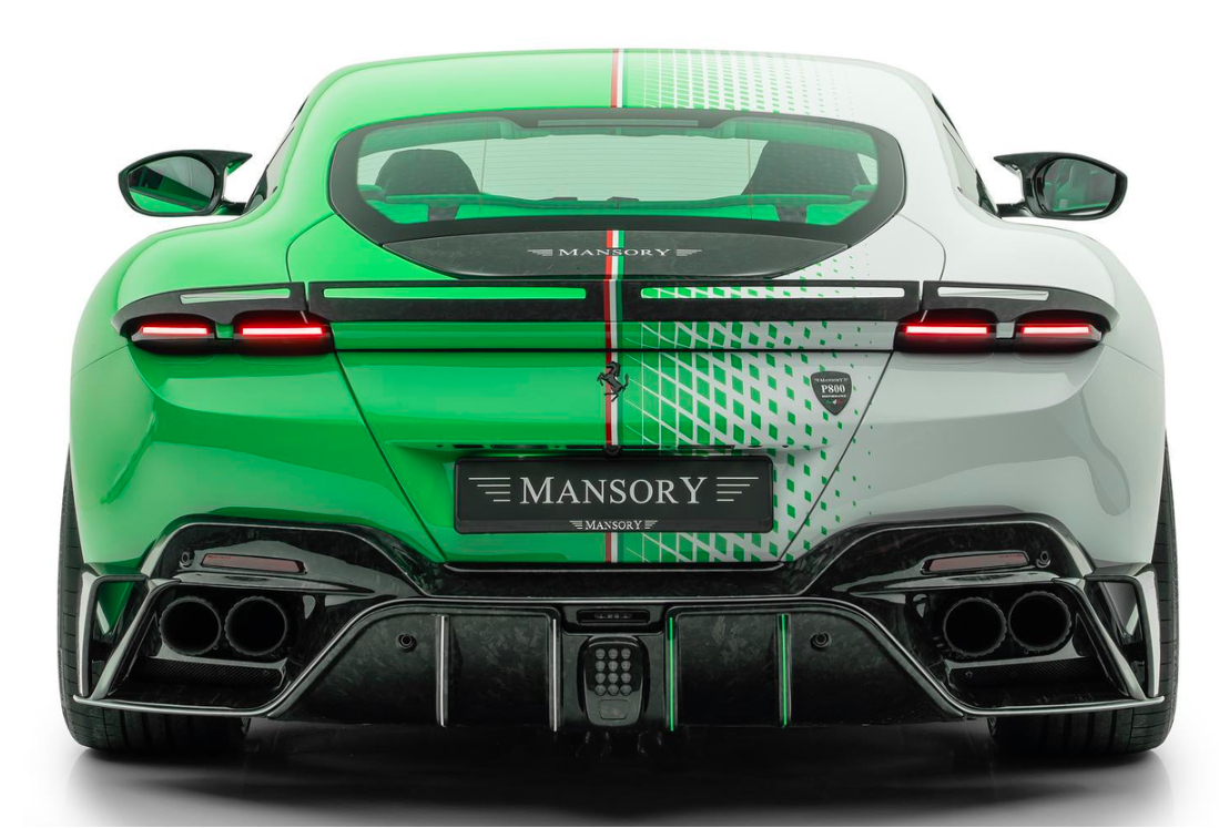 can canh ferrari roma mansory tempesta verde doc nhat the gioi hinh 4