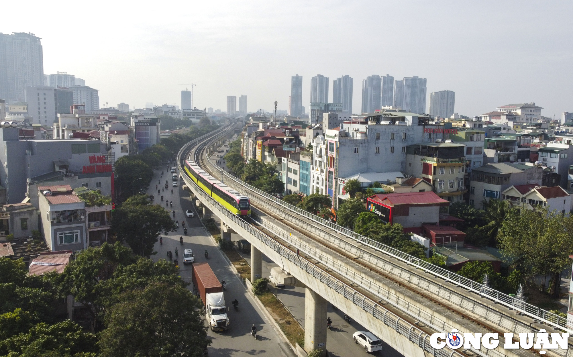 hinh anh doan tau chay thu nghiem tuyen duong sat nhon  ga ha noi hinh 1