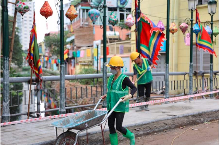 ha noi sap khai truong tuyen pho di bo ket hop am thuc dao ngoc  ngu xa hinh 2