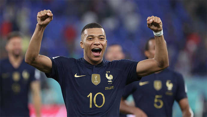 mbappe lap cu dup dua dt phap vao tu ket world cup 2022 hinh 8