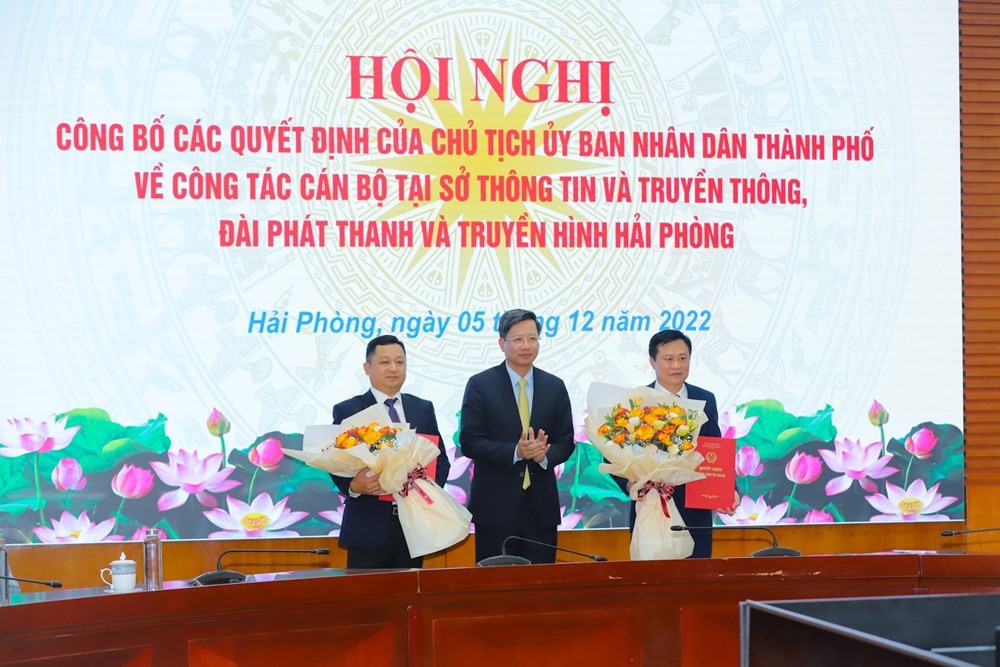 cong bo quyet dinh giam doc dai phat thanh va truyen hinh hai phong va so thong tin va truyen thong hai phong hinh 1