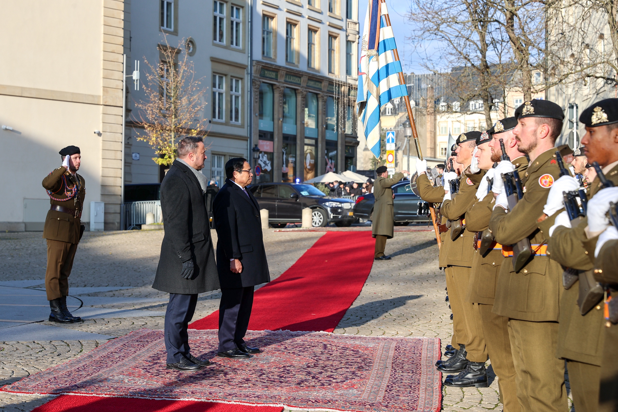 thu tuong xavier bettel chu tri le don chinh thuc thu tuong pham minh chinh tham luxembourg hinh 2