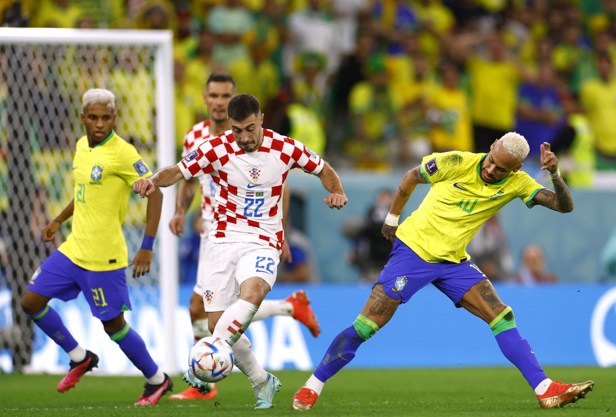 thua croatia tren cham luan luu brazil chia tay world cup 2022 hinh 1