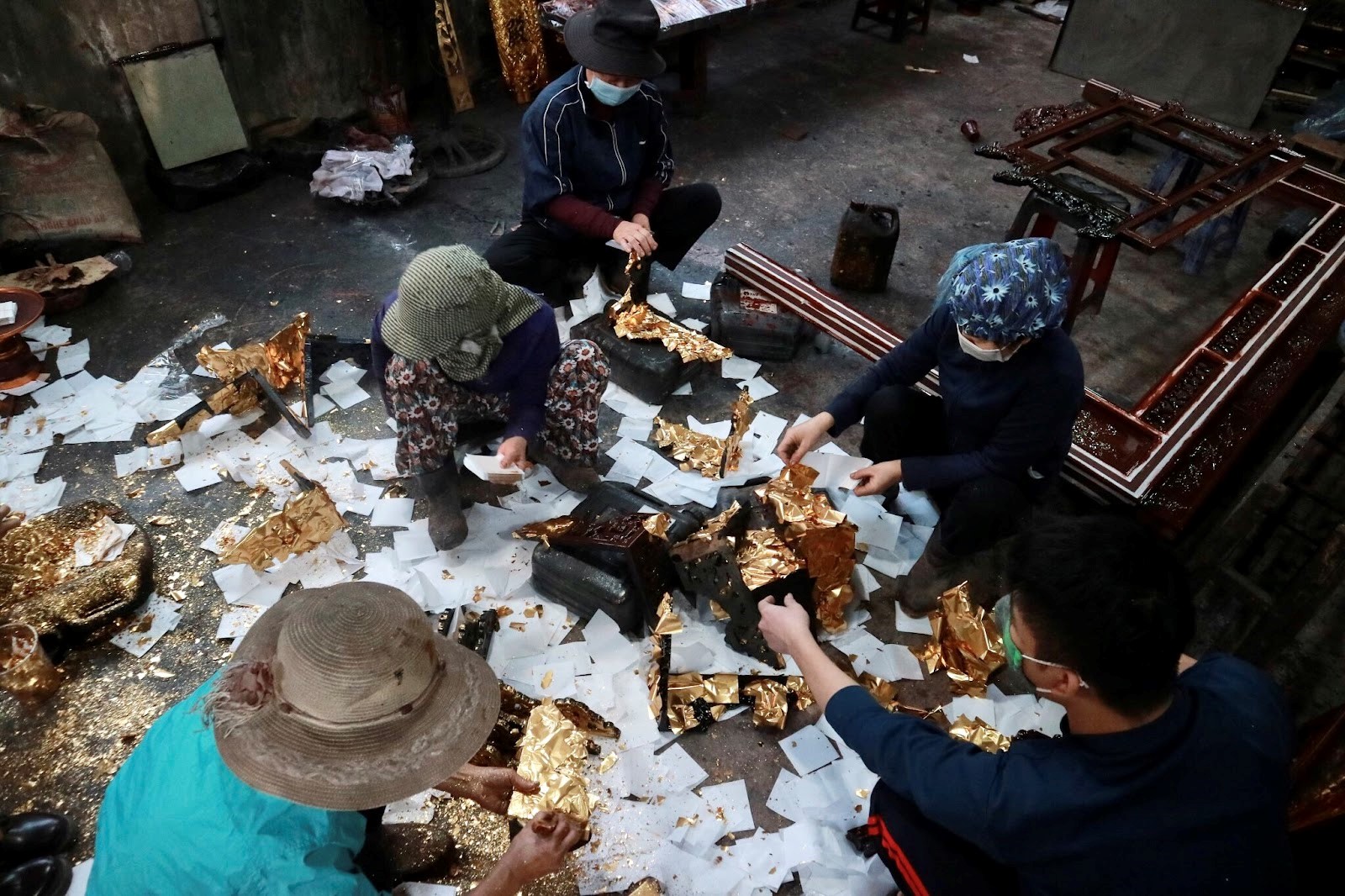 ha noi lang nghe do tho son dong hoi ha chuan bi hang tet hinh 1