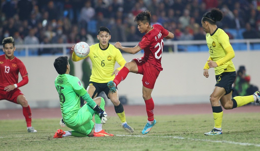 ĐT Việt Nam thắng 3-0 Malaysia trên sân Mỹ Đình bảng B AFF Cup 2022