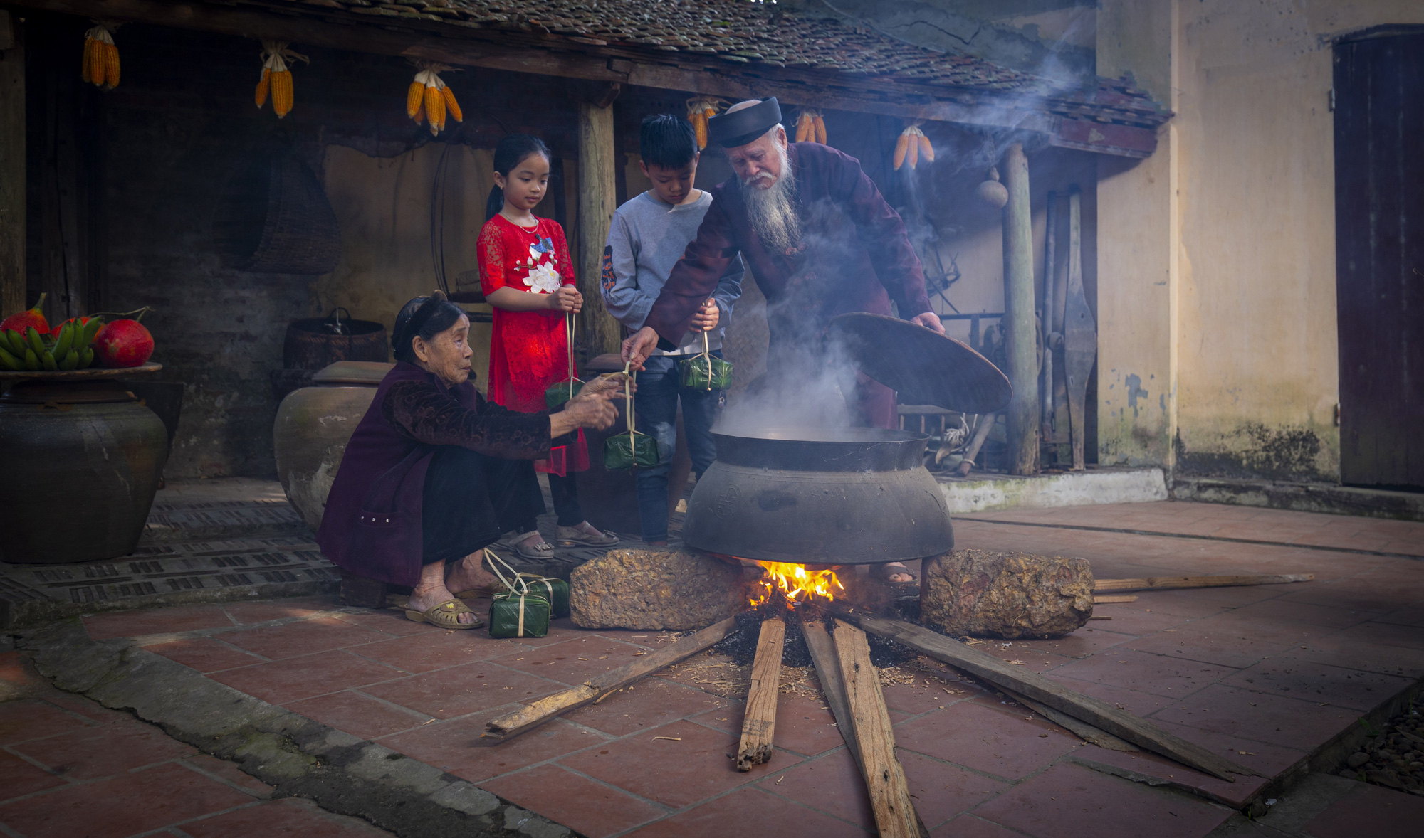 tet den xuan ve va niem vui con tre hinh 2