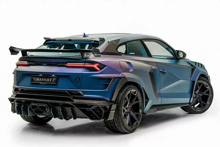 lamborghini urus duoc hang do mansory lot xac thanh xe hai cua hinh 4