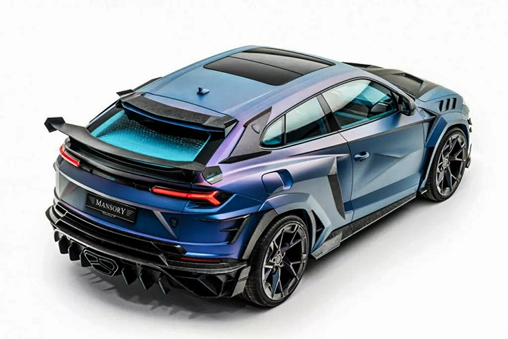 lamborghini urus duoc hang do mansory lot xac thanh xe hai cua hinh 6