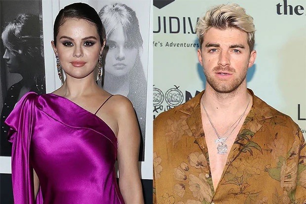 selena gomez hen ho voi thanh vien nhom the chainsmokers hinh 1