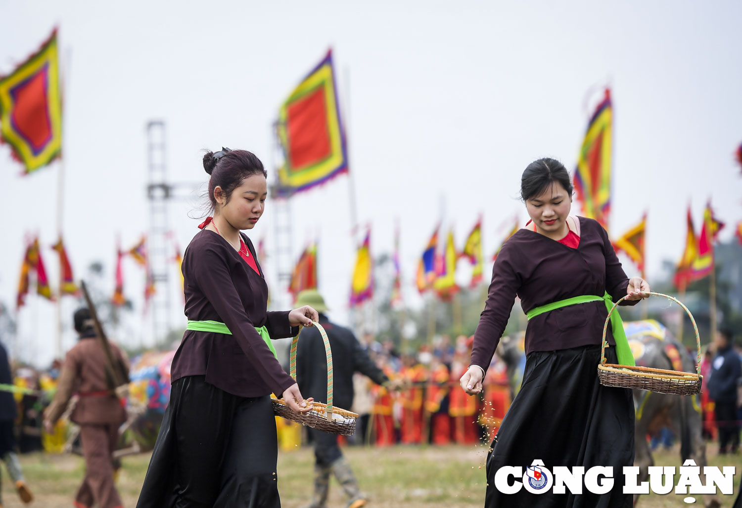 dau nam tai hien nghi le vua xuong ruong di cay tai le hoi tich dien doi son hinh 9