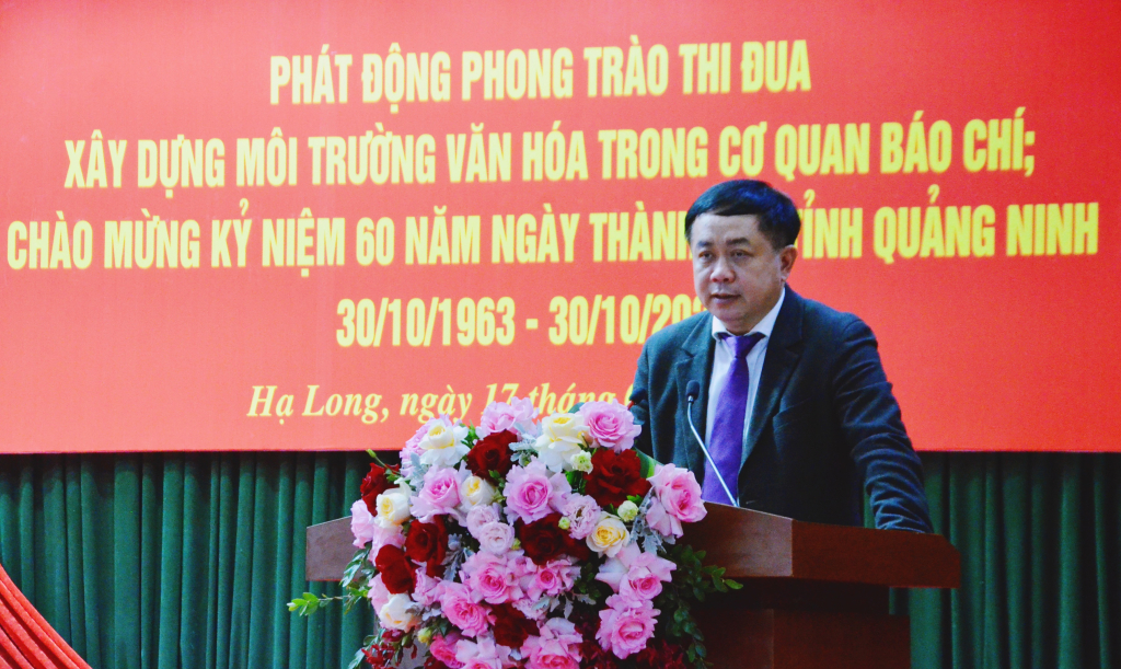 quang ninh phat dong thi dua xay dung moi truong van hoa trong co quan bao chi hinh 1