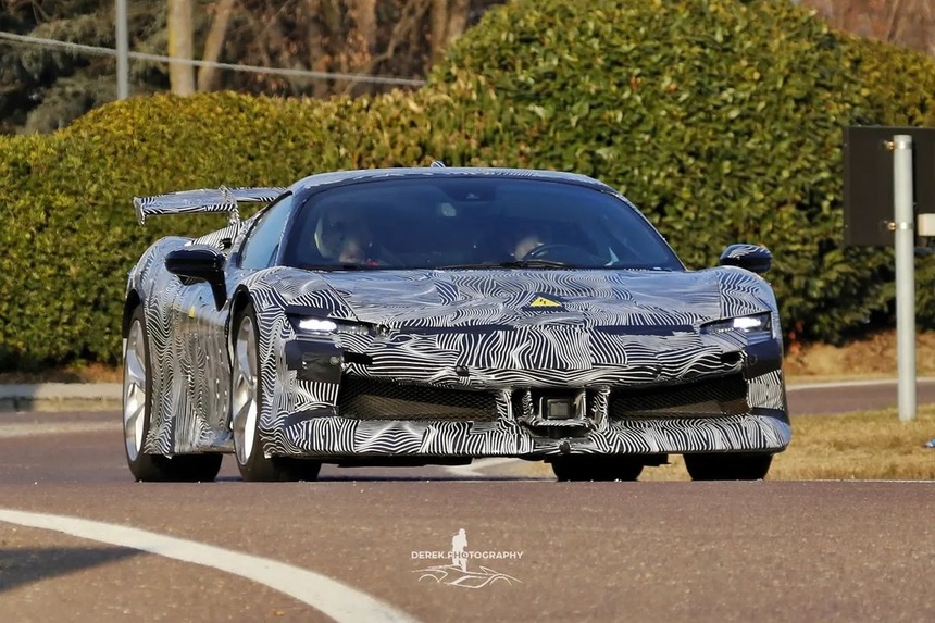 ferrari sf90 stradale ban nang cap chuan bi ra mat hinh 3