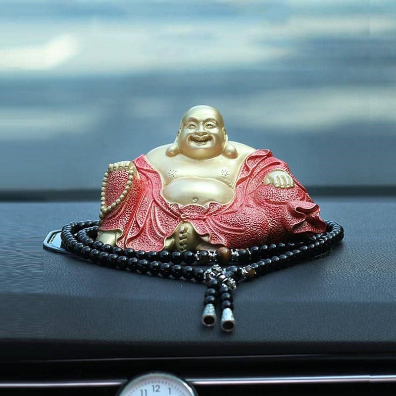 Tượng Phật Di Lạc đá cao 27 cm hàng nhập khẩu Đài Loan thiết kế tinh xảo  đẹp mắt Xanh Kích thước Ngang 27xm x Cao 27cm x Sâu 32cm  Giá