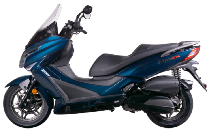 xe ga modenas elegan 250 ex trinh lang canh tranh voi honda forza 250 hinh 2