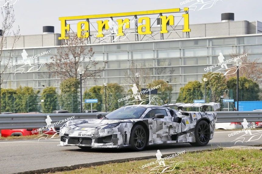 hypercar thay the laferrari dang duoc thu nghiem hinh 2