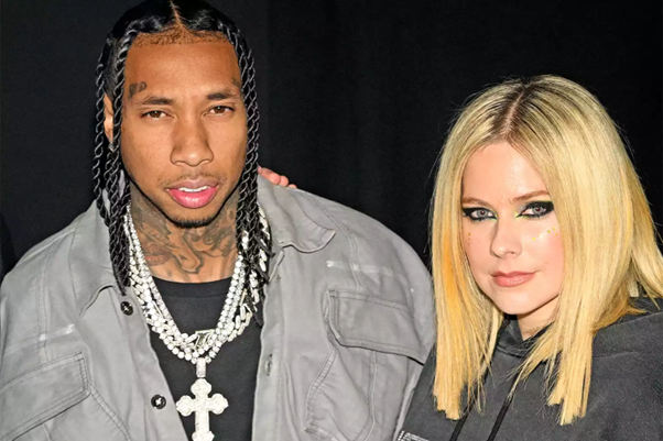 rapper goc viet tyga va avril lavigne chinh thuc hen ho hinh 1