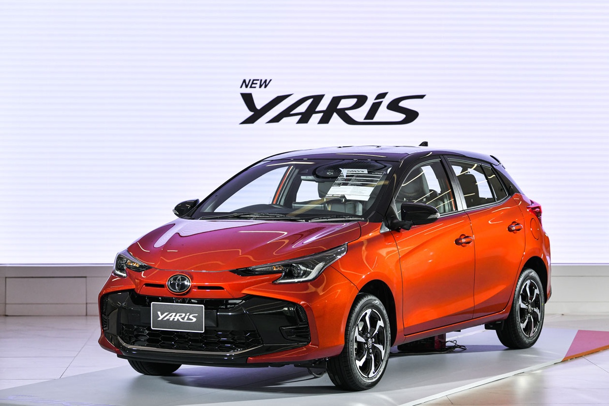 toyota yaris ban nang cap 2023 ra mat hinh 2