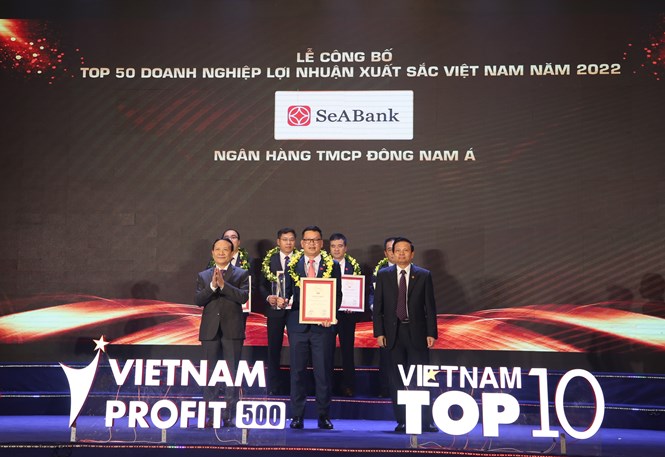 seabank 5 lan lien tiep lot top 50 doanh nghiep co loi nhuan xuat sac viet nam nam 2022 hinh 1