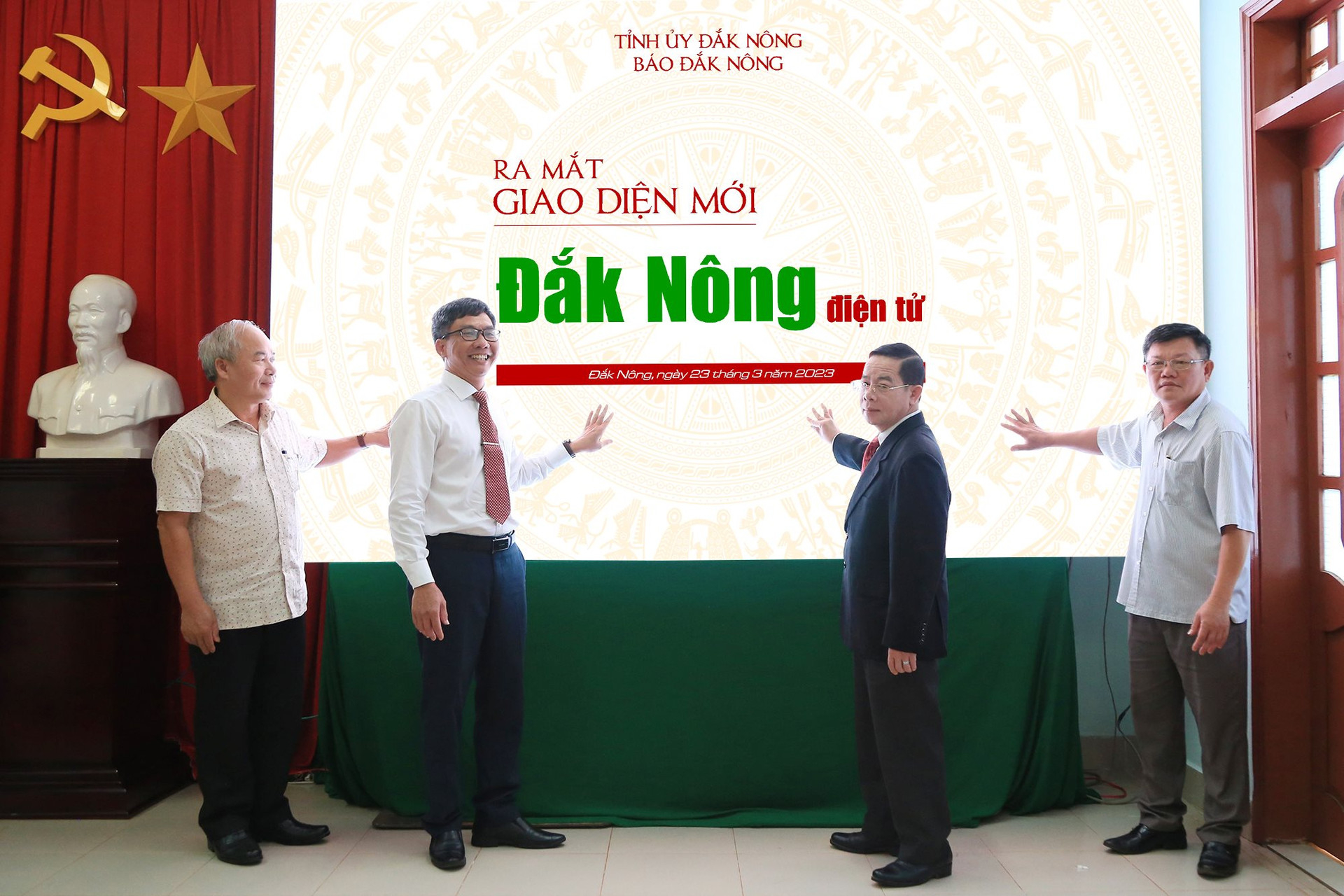 bao dak nong ra mat giao dien moi bao dak nong dien tu hinh 1