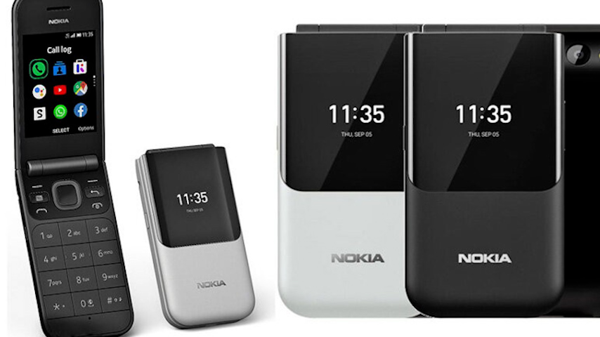 nokia sap trinh lang smartphone man hinh gap 2720 flip duo hinh 2