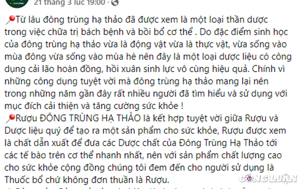 thuc hu thong tin quang cao dong trung ha thao chua duoc bach benh hinh 1